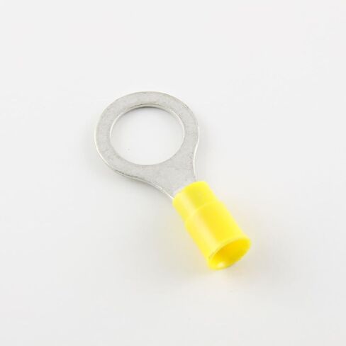 12-10 Ga. Insulated Ring Terminals, 1/2" Stud - (Pack of 50) in Saudi Arabia