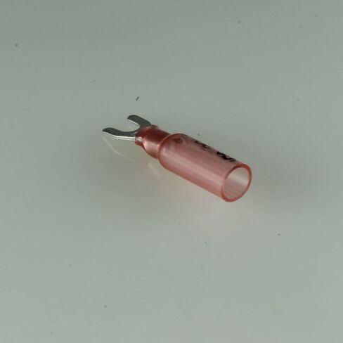 22-18 Ga. Heavy Duty Heat-Shrink Fork Terminals, #6 Stud - (Pack of 10) in Saudi Arabia