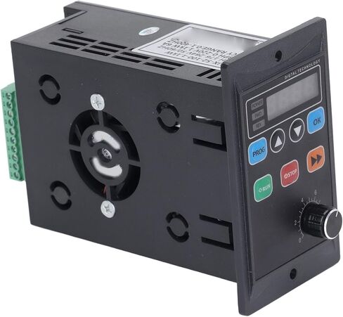 محرك صغير العاكس محرك التردد المتغير محول 1.1kW 3PH 0‑220V للمحركات المشجعين مضخات المياه PC الإسكان in Kuwait