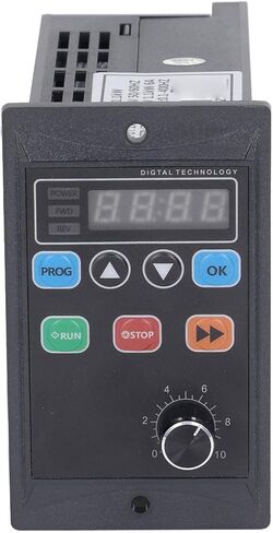 محرك صغير العاكس محرك التردد المتغير محول 1.1kW 3PH 0‑220V للمحركات المشجعين مضخات المياه PC الإسكان in Kuwait