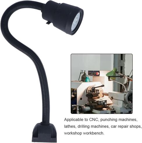 YWBL-WH 5W LED Work Light 360 Degree Rotation Universal Flexible Arm Machine Tool Lamp for CNC Industrial Workshop Task Lighting in Saudi Arabia
