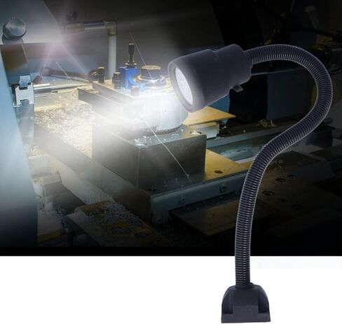 YWBL-WH 5W LED Work Light 360 Degree Rotation Universal Flexible Arm Machine Tool Lamp for CNC Industrial Workshop Task Lighting in Saudi Arabia