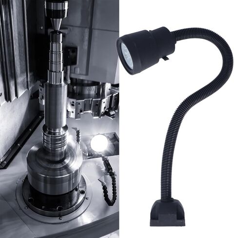 YWBL-WH 5W LED Work Light 360 Degree Rotation Universal Flexible Arm Machine Tool Lamp for CNC Industrial Workshop Task Lighting in Saudi Arabia