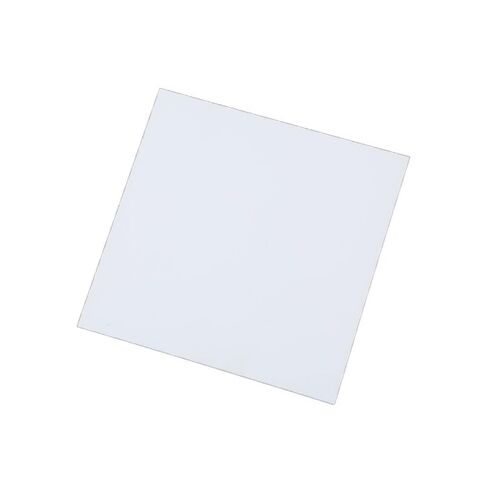 لوح مربع من سيراميك الألومينا، لوح عازل من سيراميك الألومينا، لوح اكسيد الالمونيوم للإدارة الحرارية، مقاسات متعددة (50 × 50 × 6 مم) in Kuwait