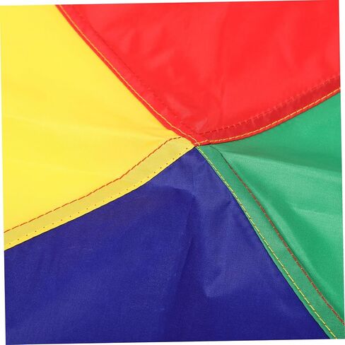 1m Boy Girl Rainbow Parachute Game Outdoor Toy for Cooperative Play Enhances Motor Skills Sensory Integration for Kindergarten Activities in Saudi Arabia