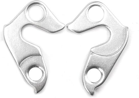 شماعة Derailleur 64 متوافقة مع Corratec، Hoy، Pinnacle، Redline، Voodoo، BH، ستيفنز، Scattante - سبائك الألومنيوم، فضي مع مسامير in Kuwait