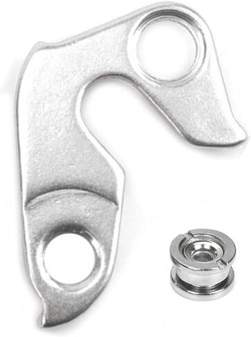 شماعة Derailleur 64 متوافقة مع Corratec، Hoy، Pinnacle، Redline، Voodoo، BH، ستيفنز، Scattante - سبائك الألومنيوم، فضي مع مسامير in Kuwait