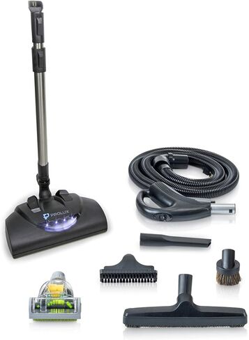 Prolux 2.0 Commercial Bagless Backpack Electric Power Head Kit, Electrical Hose with Switch, Durable Brush Roll, Bright Headlight, 32 mm Tool Kit in Kuwait