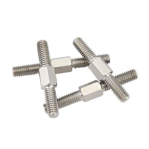 Double End Threaded Stud Screw Bolt, M3-M16 Left and Right Thread Double End Thread Rod 304 Stainless Steel Positive and Negative Thread Bar Stud Bolts Screw(M16-90MM) in Saudi Arabia