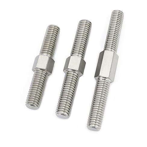 Double End Threaded Stud Screw Bolt, M3-M16 Left and Right Thread Double End Thread Rod 304 Stainless Steel Positive and Negative Thread Bar Stud Bolts Screw(M16-90MM) in Saudi Arabia