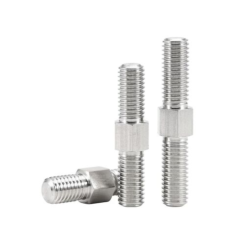 Double End Threaded Stud Screw Bolt, M3-M16 Left and Right Thread Double End Thread Rod 304 Stainless Steel Positive and Negative Thread Bar Stud Bolts Screw(M16-90MM) in Saudi Arabia