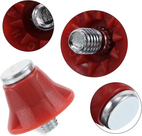 Holibanna 12pcs Replaceable Football Shoe Studs and Spikes for Grass Turf Hard Ground Lightweight Easy to Install Soccer Cleat Accessories in Kuwait