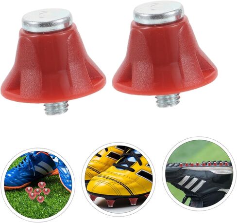 Holibanna 12pcs Replaceable Football Shoe Studs and Spikes for Grass Turf Hard Ground Lightweight Easy to Install Soccer Cleat Accessories in Kuwait