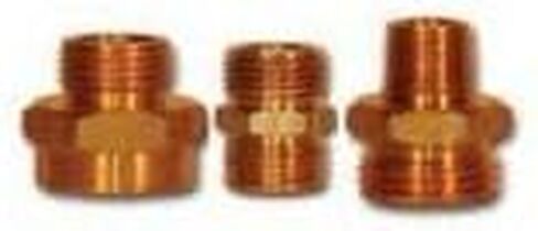 MID-AMERICA FITTINGS 29FGH-1212H Hex Swivel Adapter with Hex Nut, 3/4 in Garden Hose Barbed x 3/4 in FGH, Brass (2 Pack) in Saudi Arabia