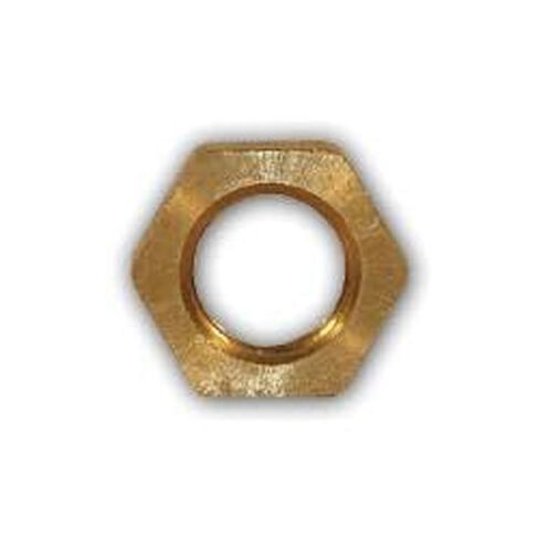 MID-America Fittings LF111-8 Locknut, 1/2 in NPSL, Brass (2 Pack) in Saudi Arabia