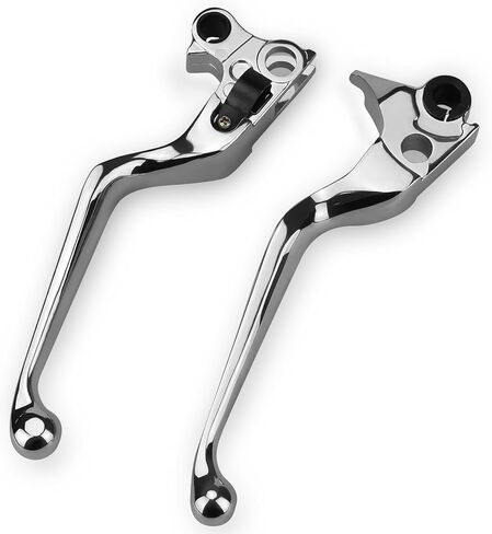 Lonsda Silver Brake Clutch Lever for Harley Davidson Sportster 883 1200 Softail Road King Dyna Electra Glide Street Bob Night Train Fat Boy #OEM 43040 in Kuwait