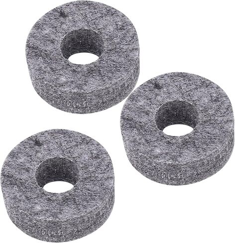 DRUM CYMBAL FELT PAD LIGHTWEIGHT INSTRUMENT ACCESSORY SET GREY for DRUM SET in Saudi Arabia