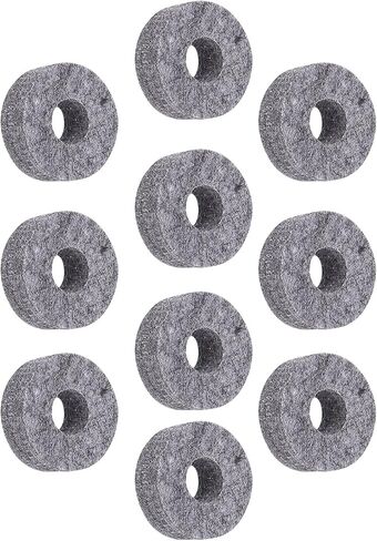 DRUM CYMBAL FELT PAD LIGHTWEIGHT INSTRUMENT ACCESSORY SET GREY for DRUM SET in Saudi Arabia