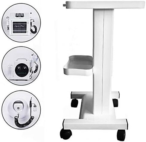 3 Tier Multi Function Trolley Cart with Built-in Socket, Mobile Dental Medical Cart with Wheels for Hospital and Spa in Saudi Arabia