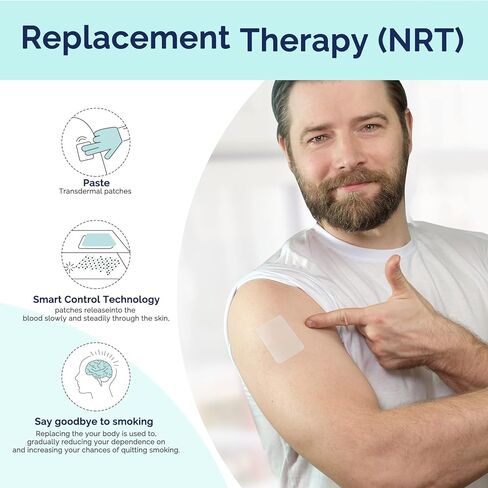 Quit Smoking Patches, Stop Smoking Aids Patches Step 1, 30mg Stickers, Anti-Stickers, 30 Count in Kuwait