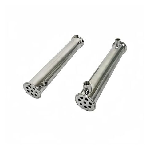 2inch FlangeOD64mm Tri Clamp Distiller Condenser Reflux Dephlegmator L-400mm with 1/4" Female Thread Or Male Thread SS304(Male Thread) in Saudi Arabia