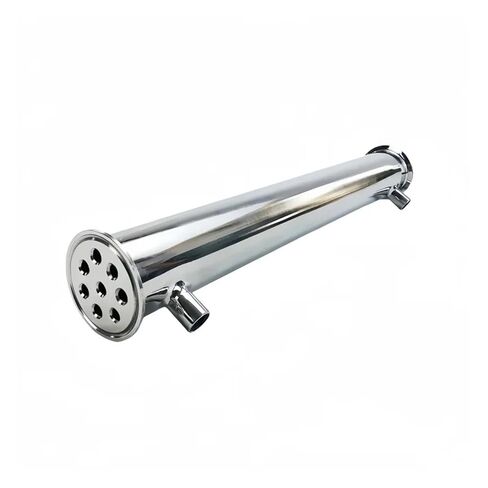 2inch FlangeOD64mm Tri Clamp Distiller Condenser Reflux Dephlegmator L-400mm with 1/4" Female Thread Or Male Thread SS304(Male Thread) in Saudi Arabia