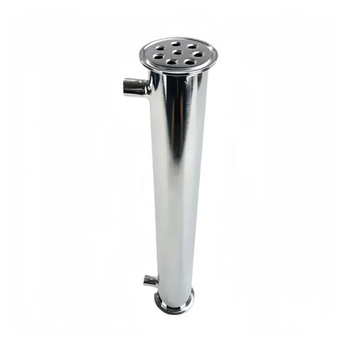 2inch FlangeOD64mm Tri Clamp Distiller Condenser Reflux Dephlegmator L-400mm with 1/4" Female Thread Or Male Thread SS304(Male Thread) in Saudi Arabia
