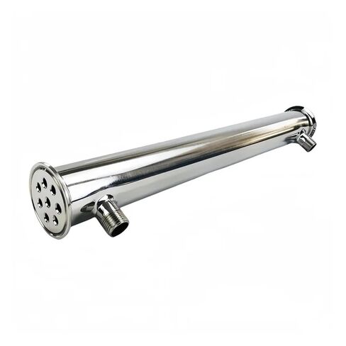 2inch FlangeOD64mm Tri Clamp Distiller Condenser Reflux Dephlegmator L-400mm with 1/4" Female Thread Or Male Thread SS304(Male Thread) in Saudi Arabia