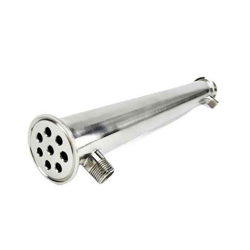 2"(51mm) OD64mm Sanitary Dephlegmator/Condenser with 1/2" Male Thread for Distillation 8 Pipes Inside ID 8mm Lenght 450mm in Saudi Arabia