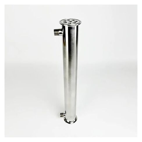 2"(51mm) OD64mm Sanitary Dephlegmator/Condenser with 1/2" Male Thread for Distillation 8 Pipes Inside ID 8mm Lenght 450mm in Saudi Arabia