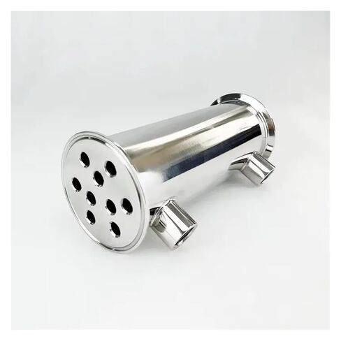 3"(76mm) OD91mm Dephlegmator/Condenser with 1/2" Female Thread for Distillation 9 Pipes Inside ID 9mm Lenght 200mm SS304 in Saudi Arabia