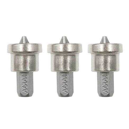 3Pcs 1/4" Positioning Screwdriver Bit Head 25/50mm Woodworking Drywall Screw Hex Shank for Gypsum Board Screw Tool Parts (Color : 50mm) in Saudi Arabia