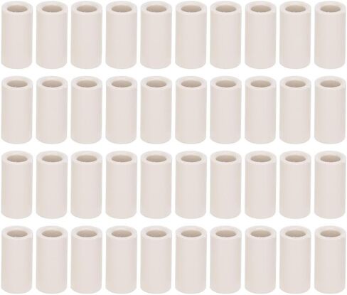 40 Pcs 13mm Pool Cue Ferrules – Fiber Billiard Cue Ferrules Slip on Snooker Pool Stick Tips Replacement Parts in Saudi Arabia