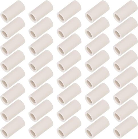 40 Pcs 13mm Pool Cue Ferrules – Fiber Billiard Cue Ferrules Slip on Snooker Pool Stick Tips Replacement Parts in Saudi Arabia