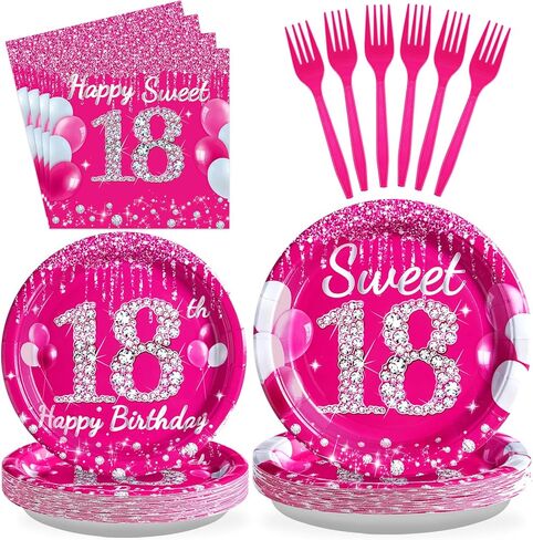 Grencian 96pcs Young Wild و Three Birthday Party Supplies Smile Smile Face Party Party Plate و Dapkins يمكن التخلص منها بالابتسامة الابتسامة الابتسامة الثالثة لزخارف استحمام الطفل. in Kuwait
