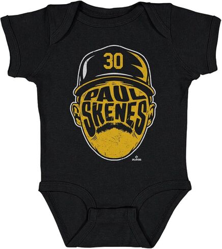 500 LEVEL Paul Skenes One-Piece Infant Bodysuit - Paul Skenes Pittsburgh Player Silhouette WHT in Saudi Arabia
