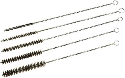 5 PCS Tube Brush Set Stainless Steel Wire Tube Brushes, Metal Cleaning Brush for Tubes (6mm/8mm/10mm/12mm/15mm) in Saudi Arabia