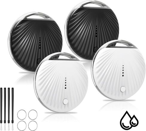Air Tracker Tag, [MFi Certified] Smart Tag, Pet Bluetooth Tracker for Apple Find My, IP68 Waterproof,Replaceable Battery, Key Finder and Item Locator for Keys, Bags, Pets, Wallet (iOS Only) in Saudi Arabia