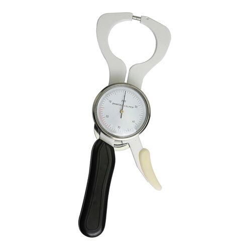 Generic Skinfold Caliper Stainless Steel Body Fat Measurement Device Accurate Skin Thickness Tester for Beauty Salons Physical Examination Centers in Saudi Arabia