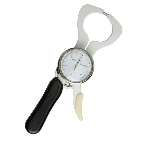 Generic Skinfold Caliper Stainless Steel Body Fat Measurement Device Accurate Skin Thickness Tester for Beauty Salons Physical Examination Centers in Saudi Arabia