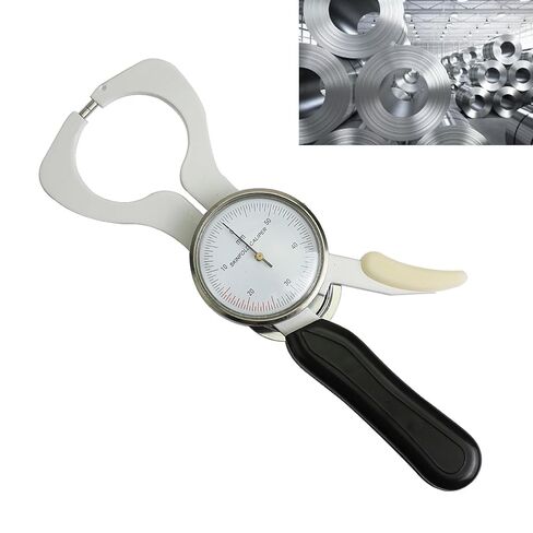 Generic Skinfold Caliper Stainless Steel Body Fat Measurement Device Accurate Skin Thickness Tester for Beauty Salons Physical Examination Centers in Saudi Arabia