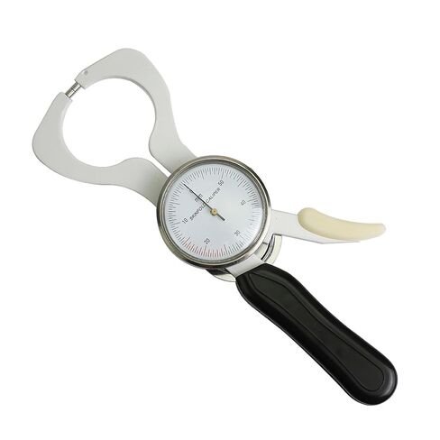 Generic Skinfold Caliper Stainless Steel Body Fat Measurement Device Accurate Skin Thickness Tester for Beauty Salons Physical Examination Centers in Saudi Arabia