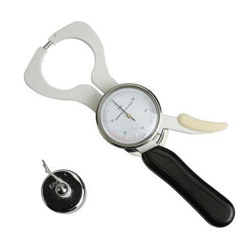 Generic Skinfold Caliper Stainless Steel Body Fat Measurement Device Accurate Skin Thickness Tester for Beauty Salons Physical Examination Centers in Saudi Arabia