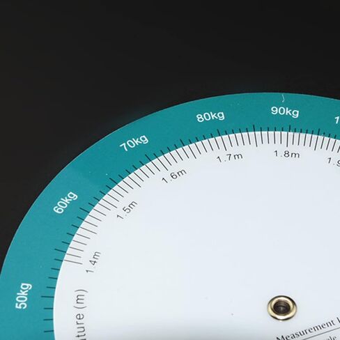 Upgraded Body Mass Indexes Wheel Calculator Single Side Easy Operate Suitable for 20 Aboves Adult 150mm Diameter in Saudi Arabia