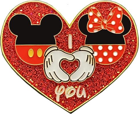 EL8-017 دبوس I Love You Mouse مستوحى من ميكي in Kuwait