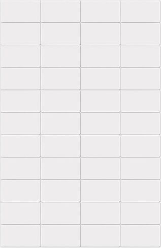 Duofire FBA Barcode Label Stickers 44 up A4(10Sheets, 440Labels) 44-up Labels 48.5 X 25.4 Mm on A4(1 X 1.9 Inches), White Self Adhesive Shipping Mailing Stickers for Laser/Inkjet Printer in Kuwait