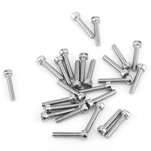 M3x300pcs مسامير رأس سداسية من الفولاذ المقاوم للصدأ ذات مقبس سداسي مع مجموعة غسالات صامولة سداسية in Saudi Arabia