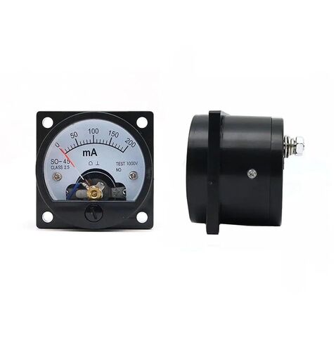 SO-45 AC Milliampere Meter Pointer Type Instrument 5MA 10MA 20MA 30MA 50MA 100MA 200MA 300MA 500MA 1Pcs(30mA) in Saudi Arabia