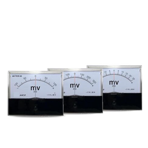 44C2 الجهد الموجب والسالب ميليفولتميتر ± 20mV 25mV 50mV 75mV 100mV 150mV مؤشر DC ثنائي الاتجاه 1 قطعة (-50mV إلى 50mV) in Saudi Arabia