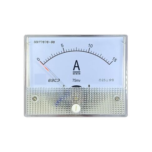 69C9-A DC Ammeter 1A 2A 3A 5A 10A 50A and 400A Need to Use 75mv64 * 80mm Pointer with Shunt 1Pcs(DC 100A 75mv) in Saudi Arabia